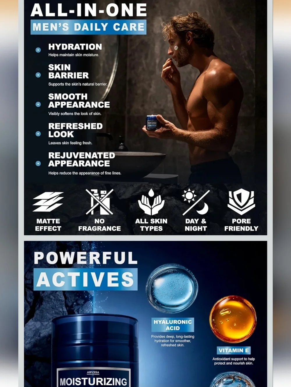 Mens Face Moisturizer Cream